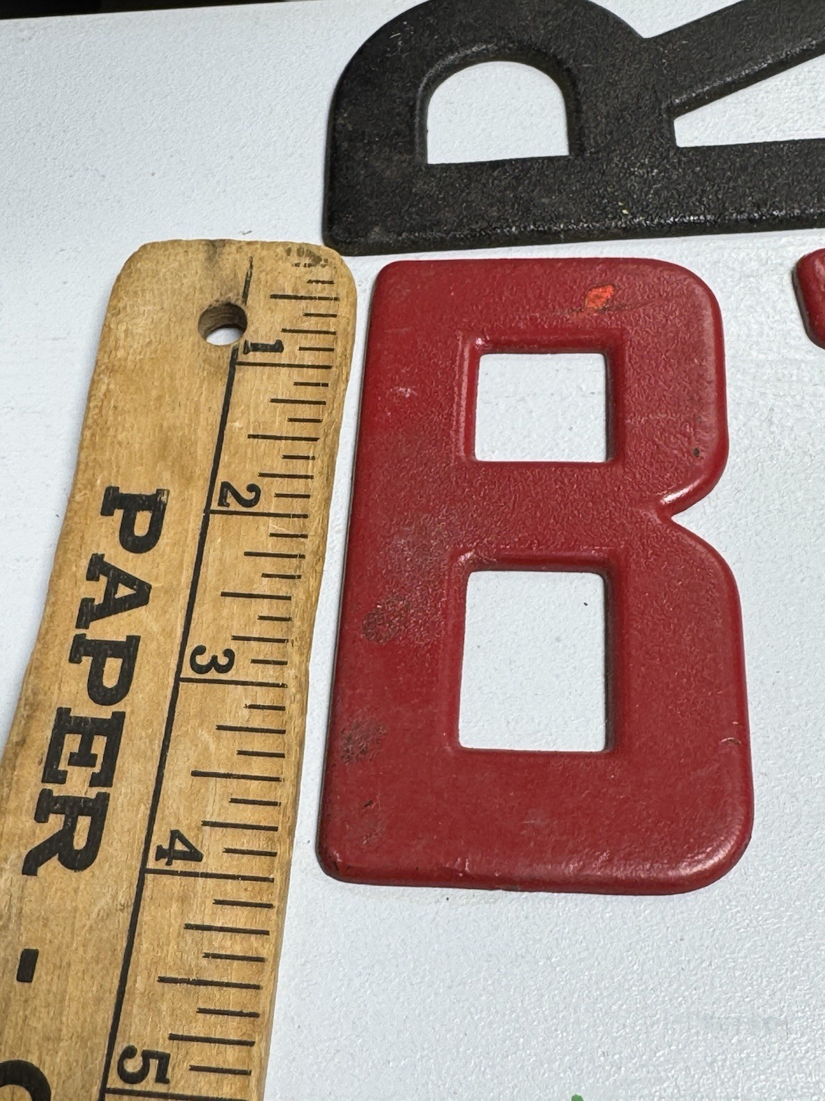 3D Black Plastic Letters & Numbers Set (14pc) for Signs DIY Crafts Personalized