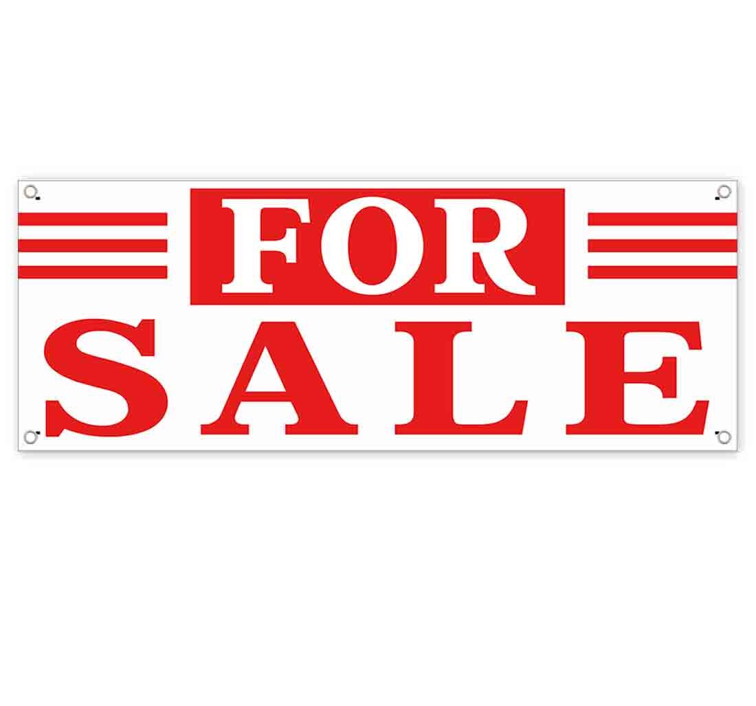 FOR SALE CLEARANCE BANNER Advertising Vinyl Flag Sign INV