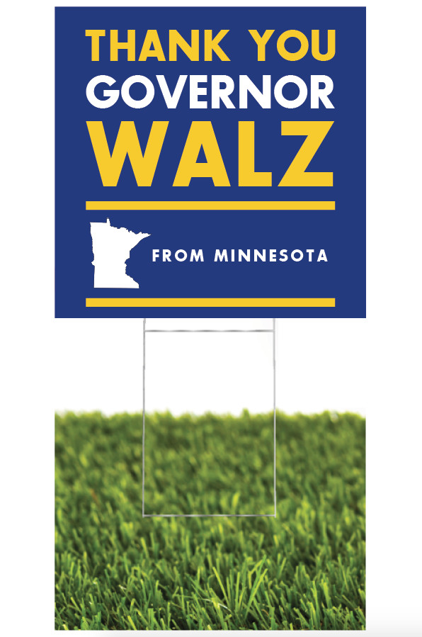Printed Signs, 20 Custom Full Color 1-Side, 20″ x 20″ Indoor / Outdoor w/ Stakes