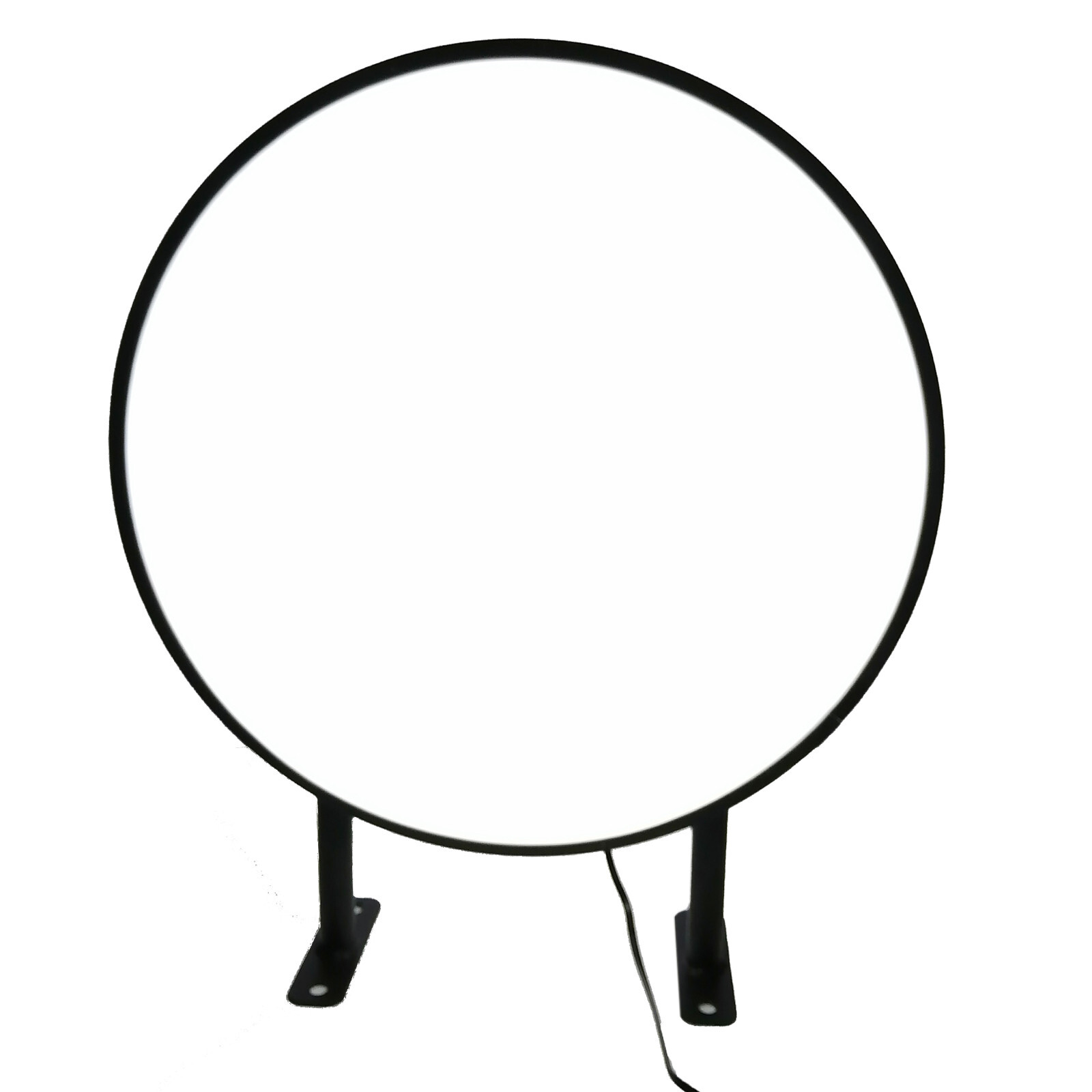 20″ Round LED Light Box / Circular Projecting Lightbox / Signs Supply Blank USA