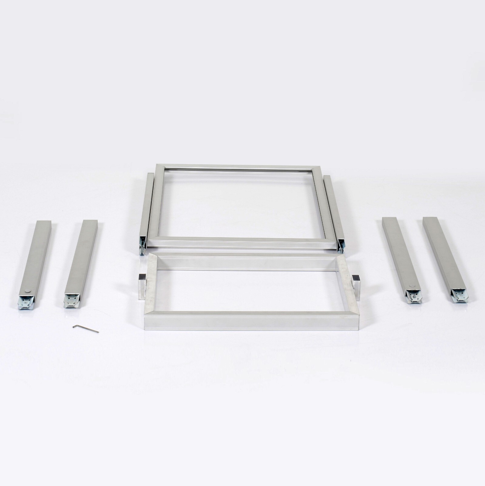 Metal Eco Info Board Double Sided Silver 24X36 Slide-In Poster Holder Aluminum