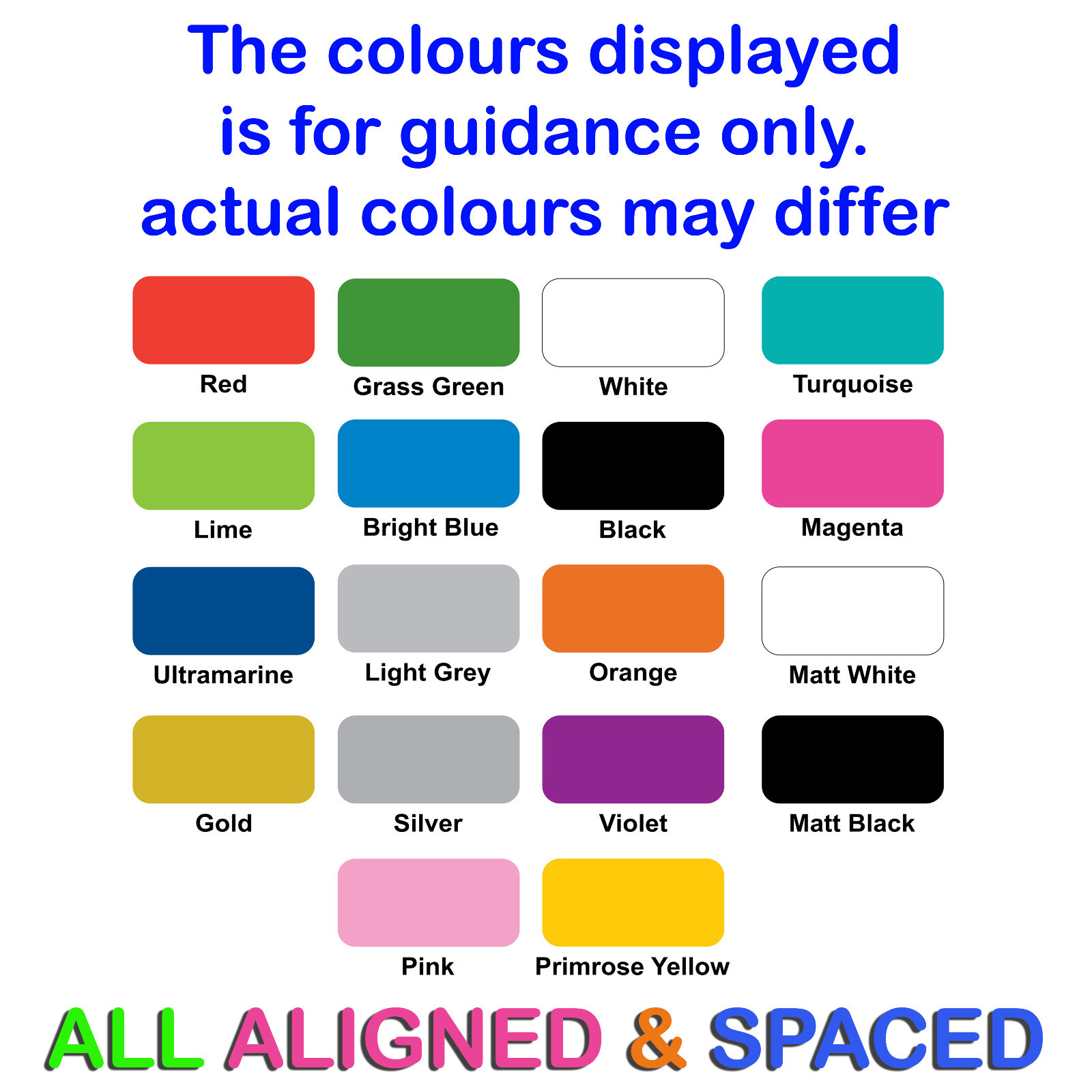 Vinyl Lettering – Pre-Spaced Sign Writing Words, Letters. Logos, Signs, Shops