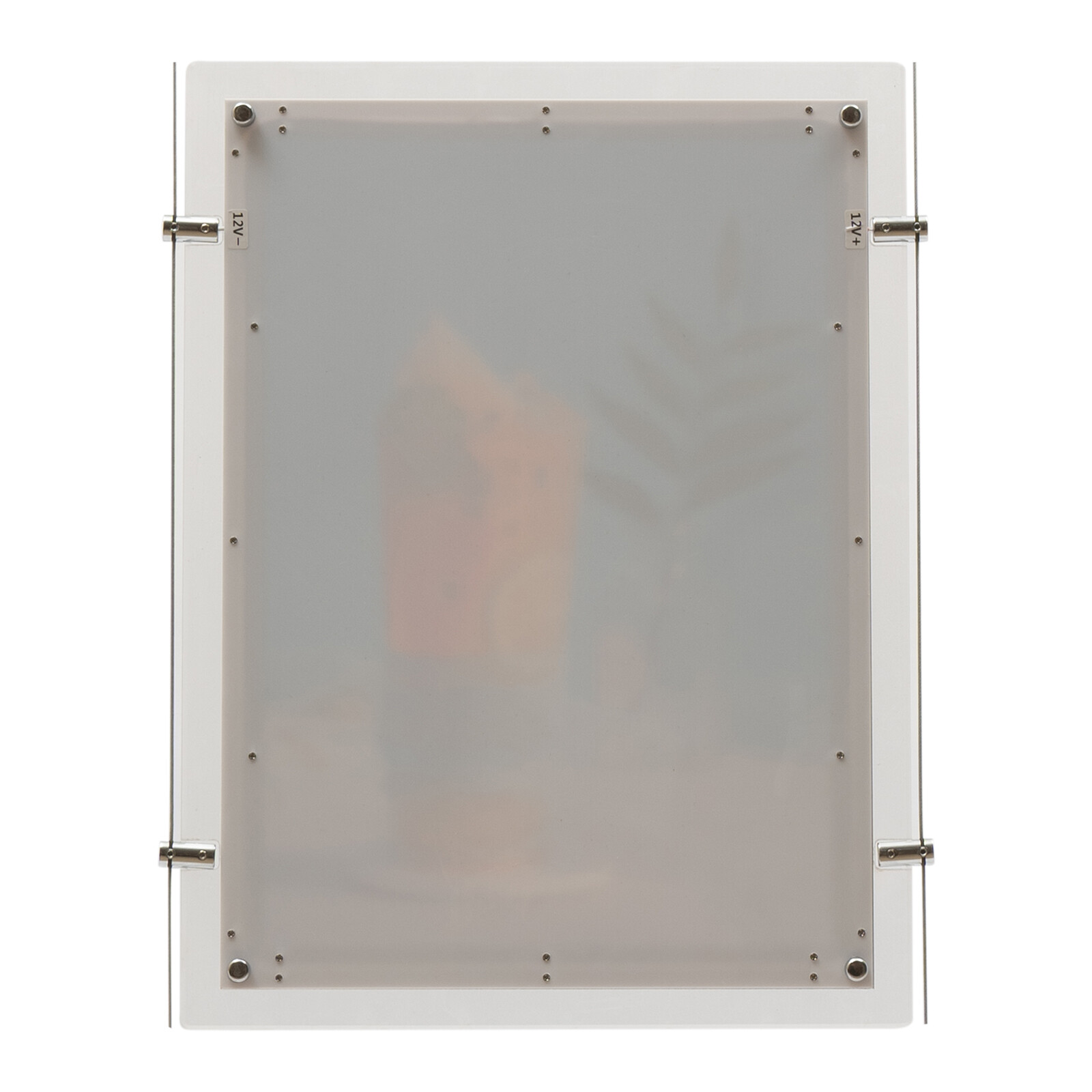 3PCS A3 Real Estate Window Hanging Led Backlit Picture Frame Display Sign Holder