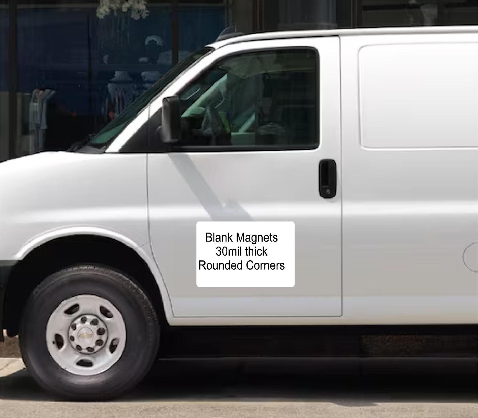 BLANK HEAVY DUTY VEHICLE MAGNET TRUCK CAR STICKER DECAL SIGN GRAPHIC 12″ x 18″