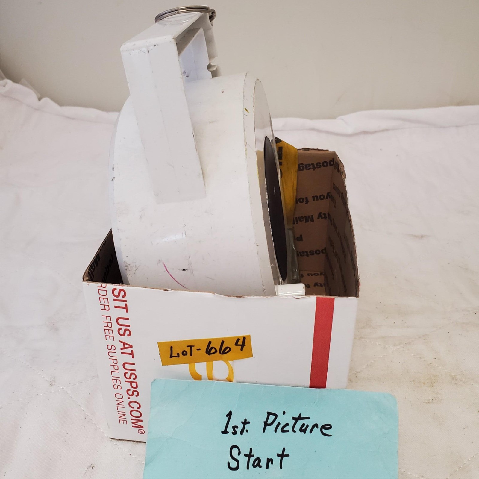 Fedrex X-Ray Radiation Barrier Tape with Dispenser White #1 LOT-664