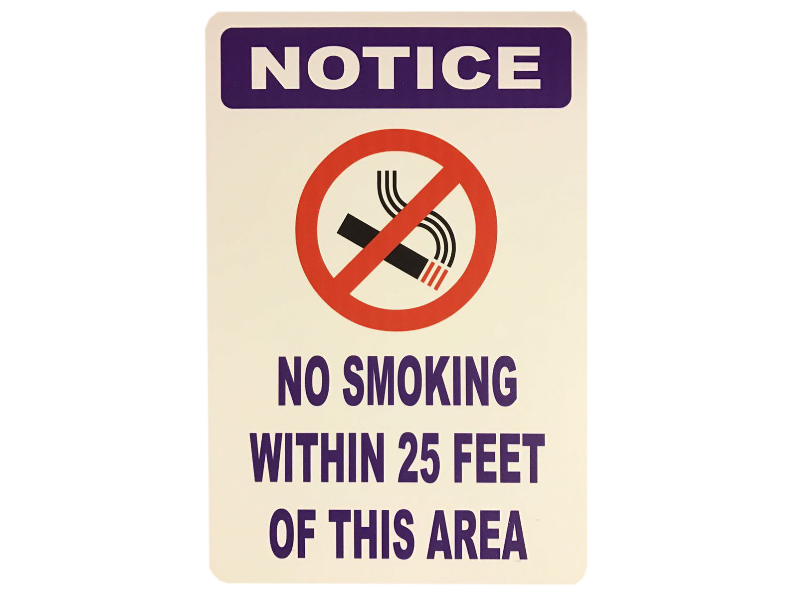 No Parking No Trespassing No Smoking Beware Dog Pool, Fire Notice PVC Signs 8×12