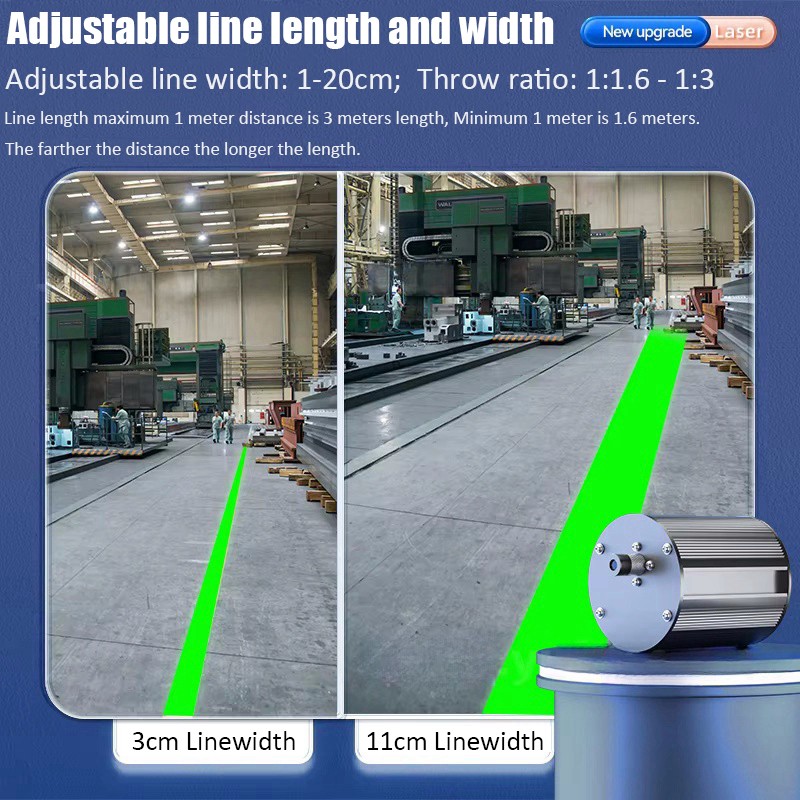 New – Pedestrian Safety Laser Line Projectors Walkway Lane Lasers Warning Light