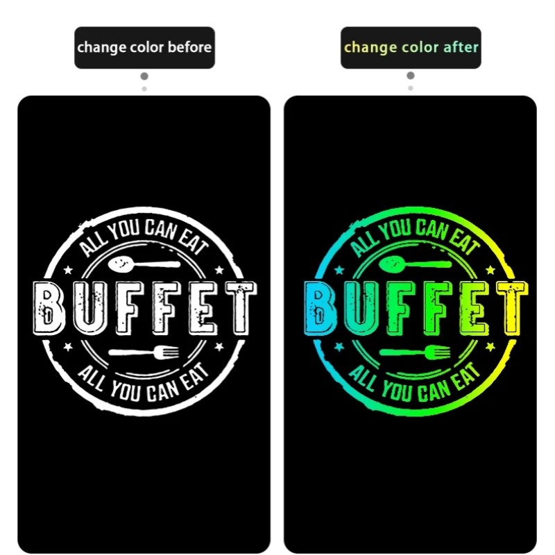 50W Automatic Color Changing Professional Gobo Projector Store Logo Projection