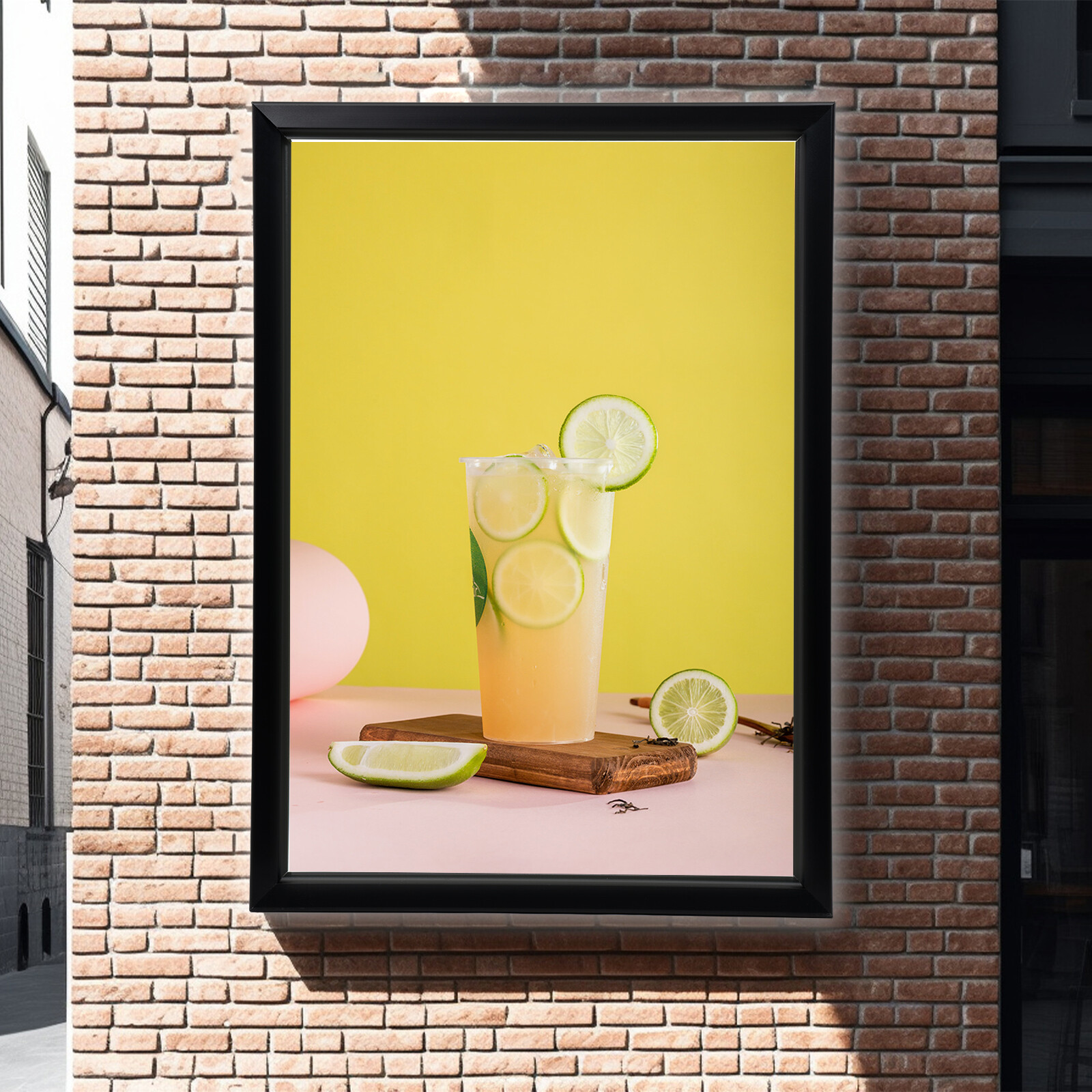 33×24” LED Poster Movie Frame Backlit Light Box Art Advertising Sign Display