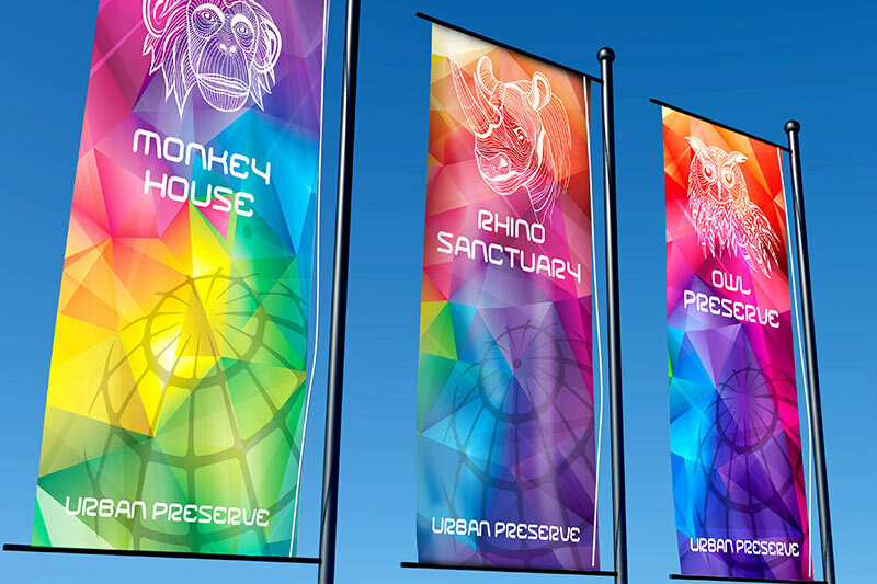 4′ x 8′ Custom Vinyl Banner 13oz Full Color – FREE SHIPPING