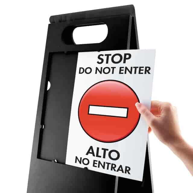 Brand New! – Customizable Double-Sided A-Frame/Tent Sign