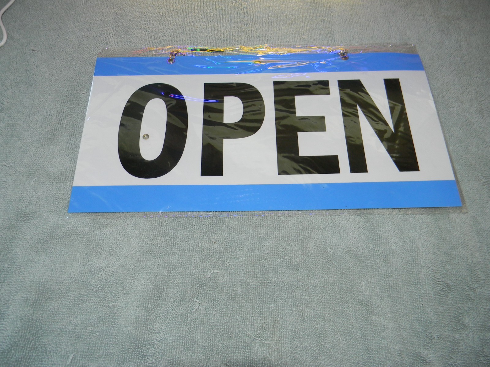 Multicolored Neon Open Sign ~ Business Hours Sign ~ Open/Closed Sign Lot