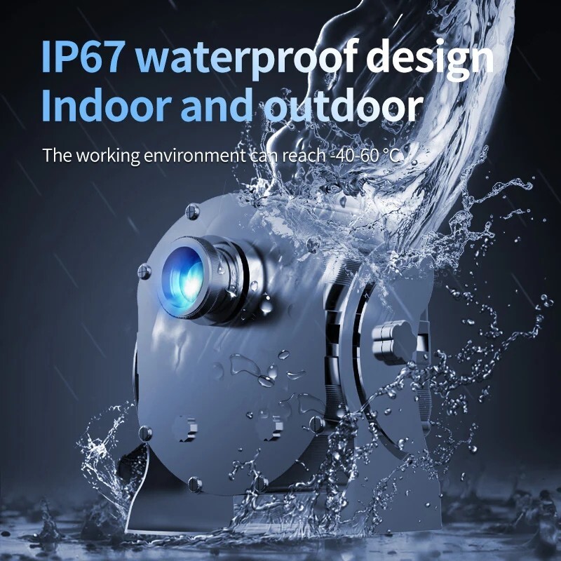 200W 7 Pictures Advertising Logo GOBO IP65 Outdoor Projector AD Lights Custom