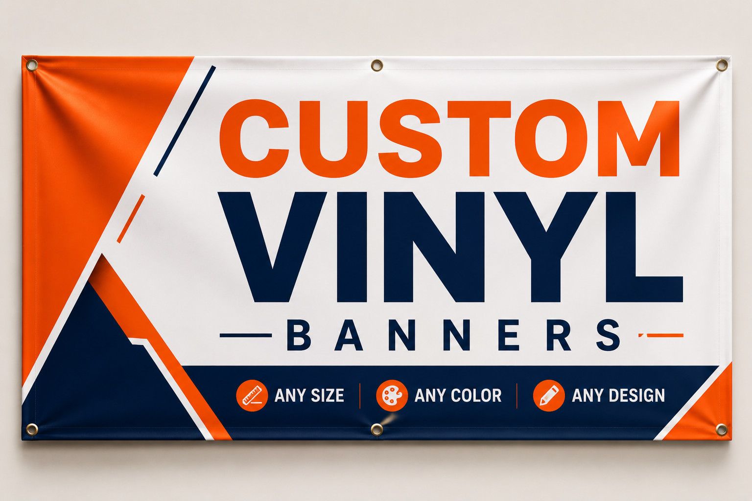 Custom Outdoor Banner Personalized Vinyl Sign for Events & Promotions USA