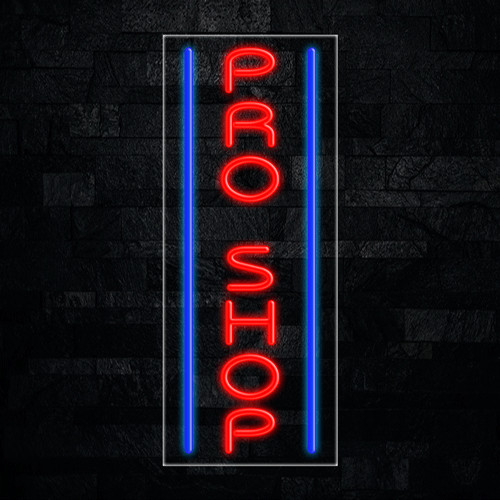 Pro Shop LED Neon Sign 12″L x 30″H #31613
