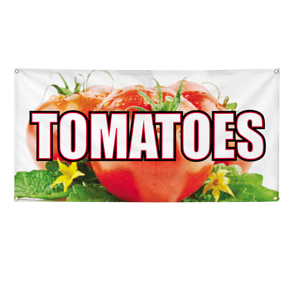 Vinyl Banner Multiple Sizes Tomatoes Restaurant Cafe Bar D Restaurant & Food