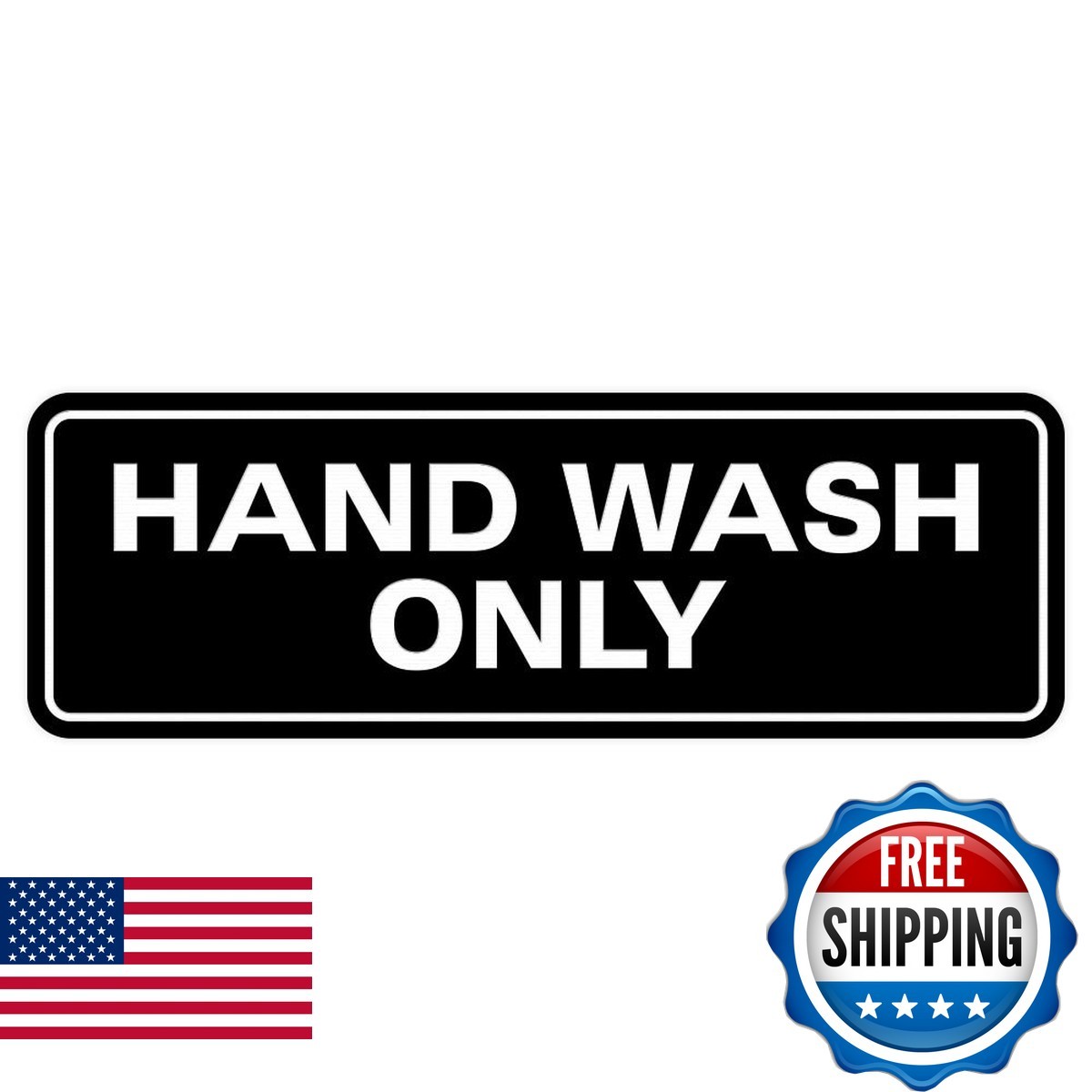 All Quality Standard Hand Wash Only Wall Or Door Sink – 10 Pack