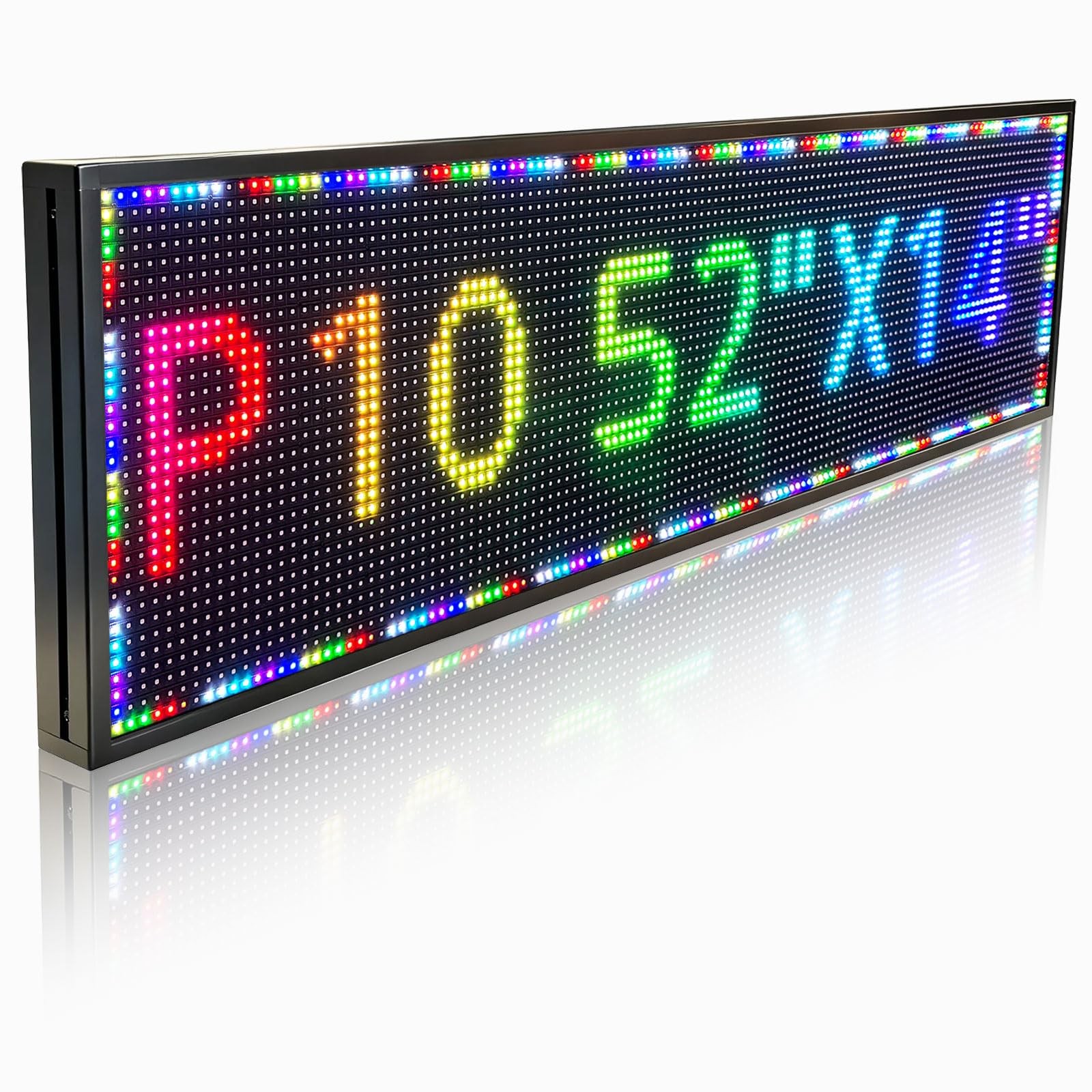 ZONTRONCM P10(52″ * 14″) Scrolling Programmable Led Sign Custom Outdoor Digital