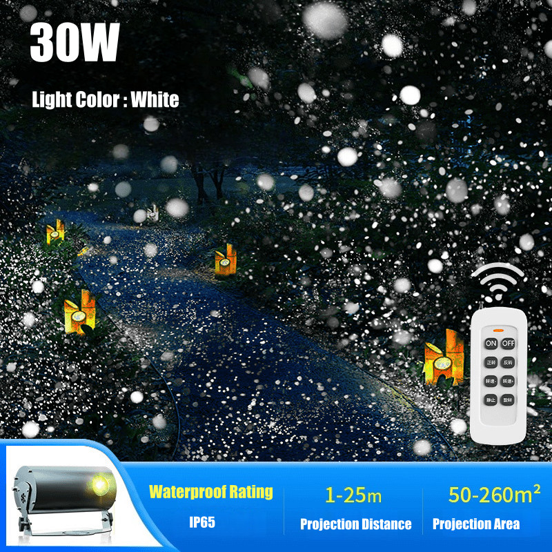 30W Dynamic Waterproof LED Firefly Projector Light In/Outdoor Garden Home Decor