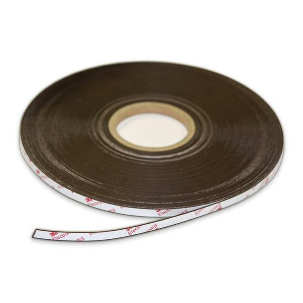 Flexible Magnetic Tape Strip 30M ROLL x 10mm x 1.5mm | 3M Adhesive Tape | PART B