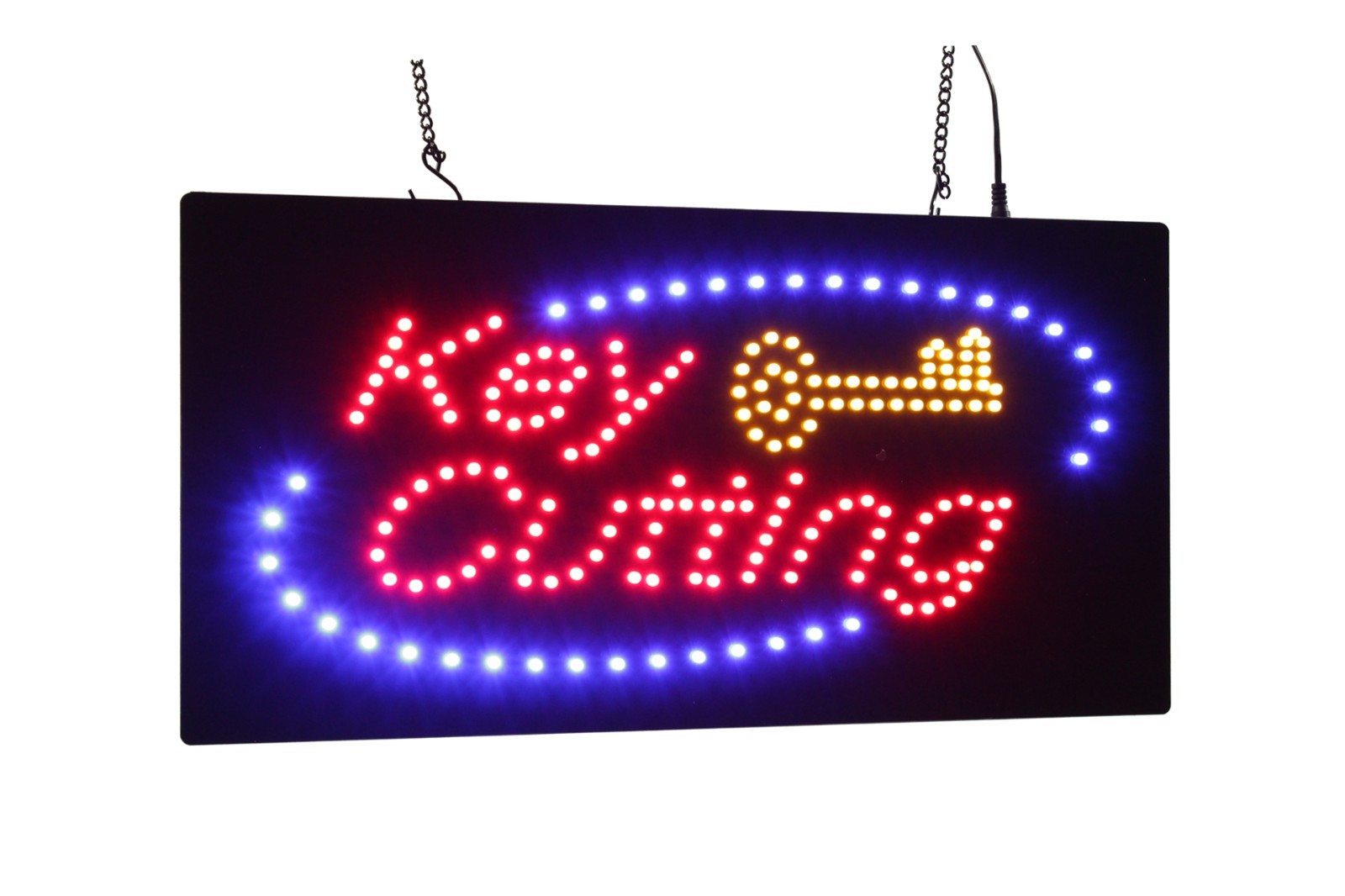 Key Cutting Sign, 19″x10″, 48x24cm, TOPKING, LED, Neon, Florescent, Signage