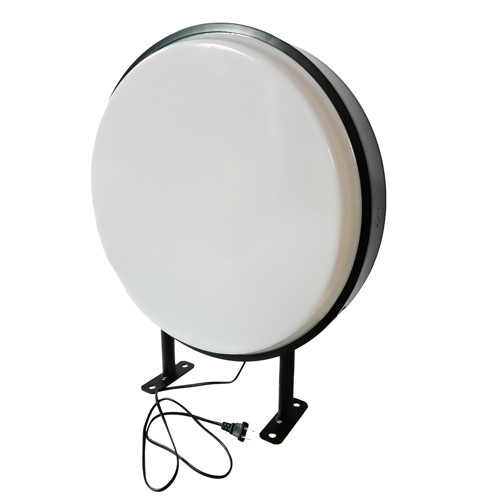 US Stock 20″ Round LED Light Box/Circular Projecting Lightbox/Signs Supply Blank