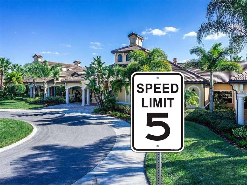 Speed Limit 5 MPH Sign 2 Pack, 12 x 18 inches Slow Down Sign Reflective 40Mil…
