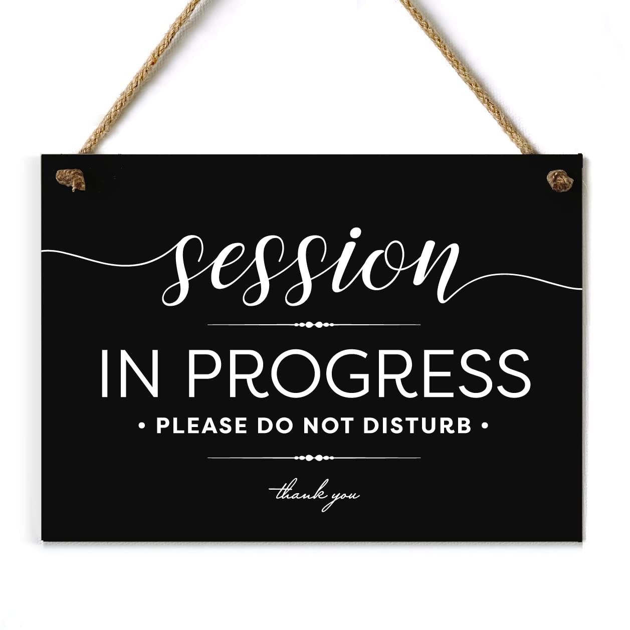 5×7 Inch Session in Progress Do Not Disturb Sign ~ Exclusive Value Series wit…