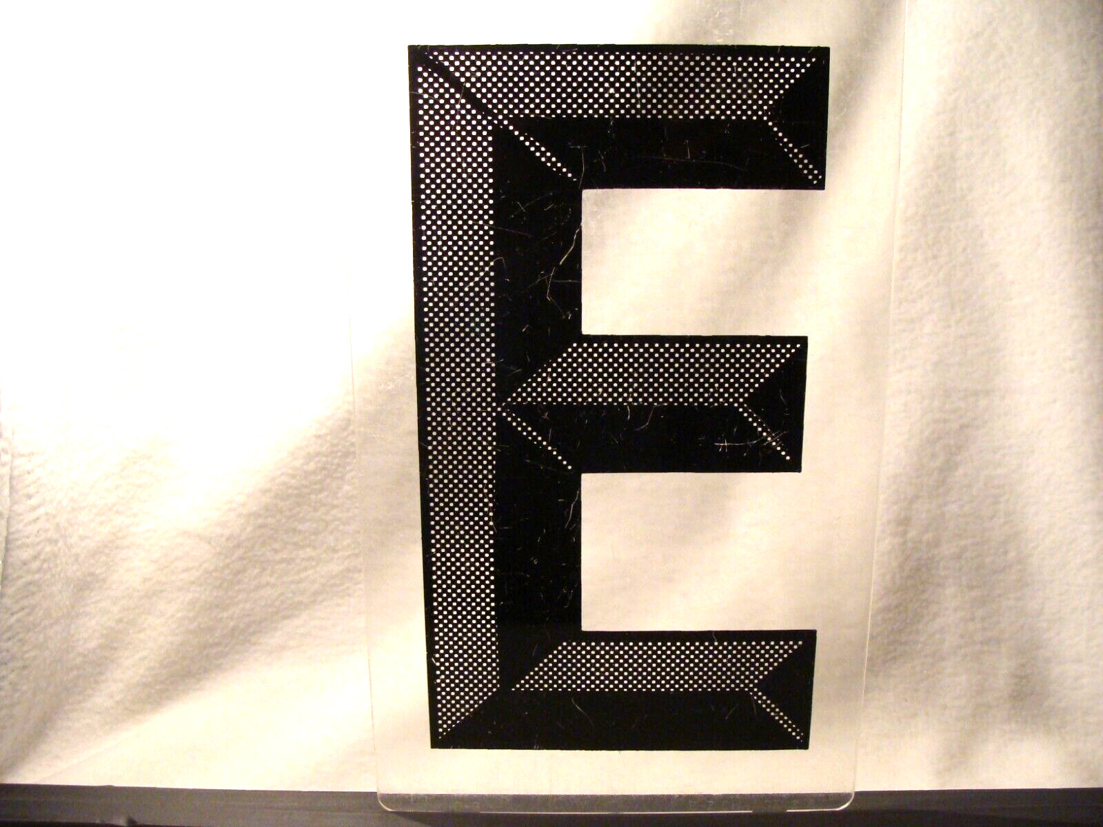 E-Z Change 8″ Marquee Sign Letter 3-D Style Letter “E” Used (8)