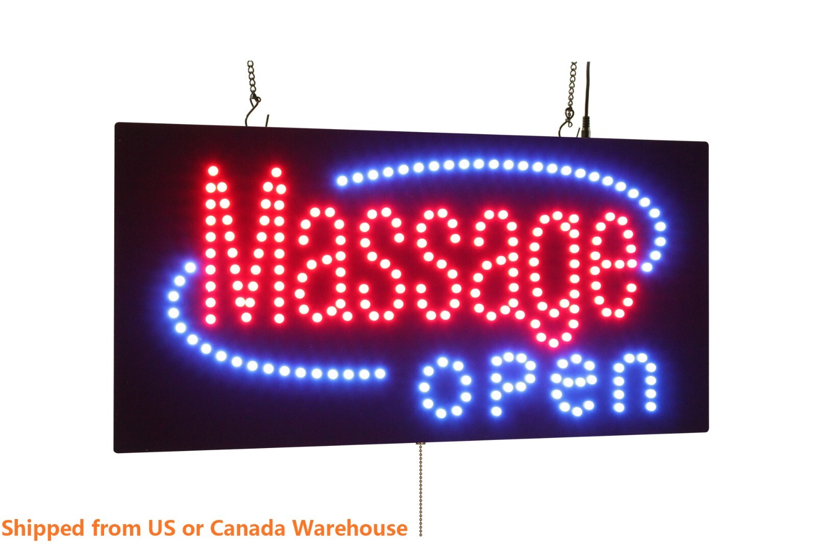 Massage Open Sign Neon Sign LED Open Sign Store Sign Business Sign Window Sign