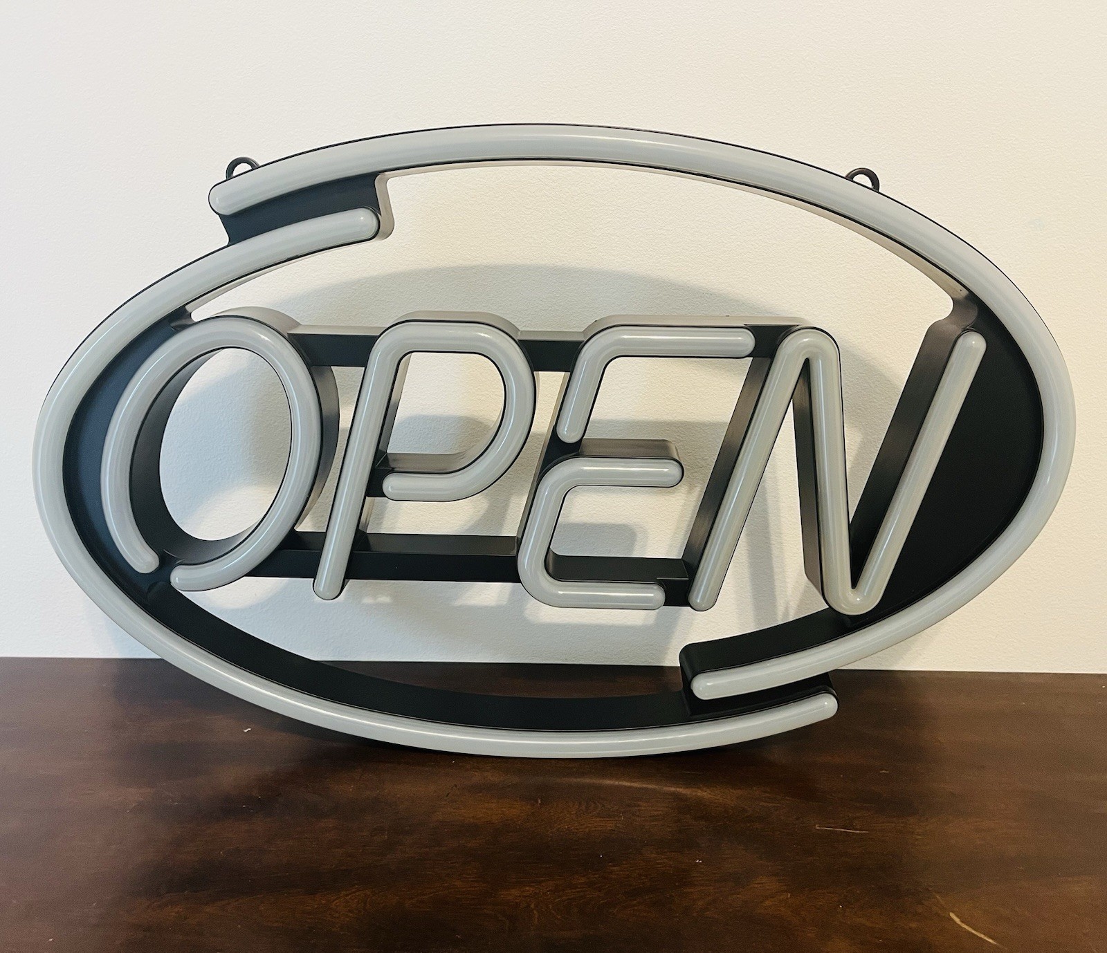 Pro-Lite Ultra Bright LED Open Sign with Remote Control and Flashing Effects EUC
