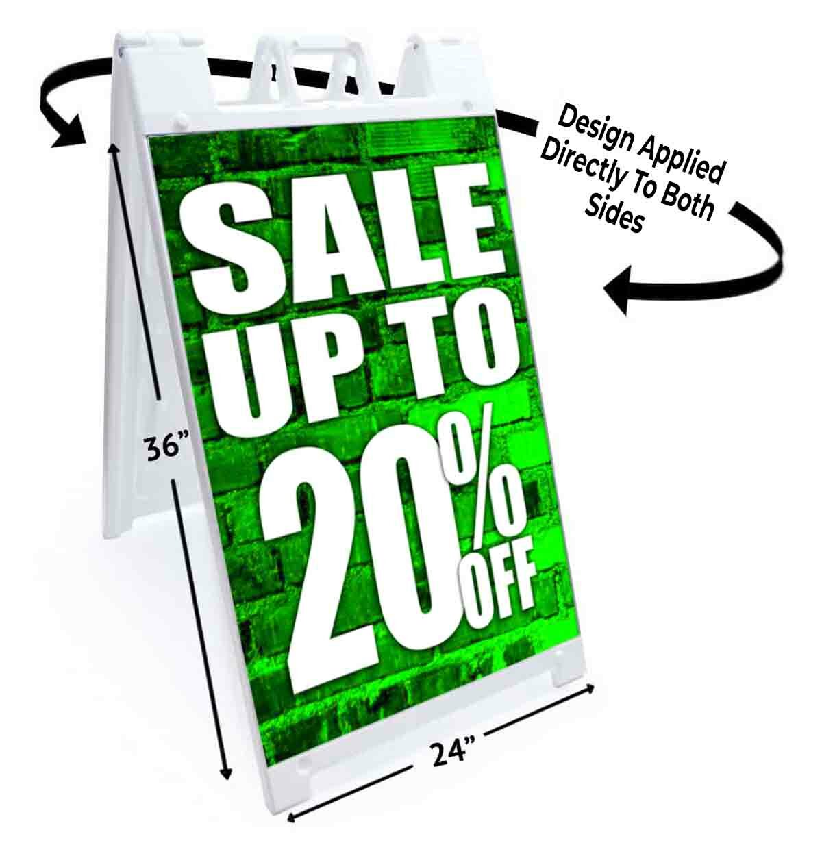 Sale Up To 20% Off Signicade 24×36 A Frame Sidewalk Sign Double Sided