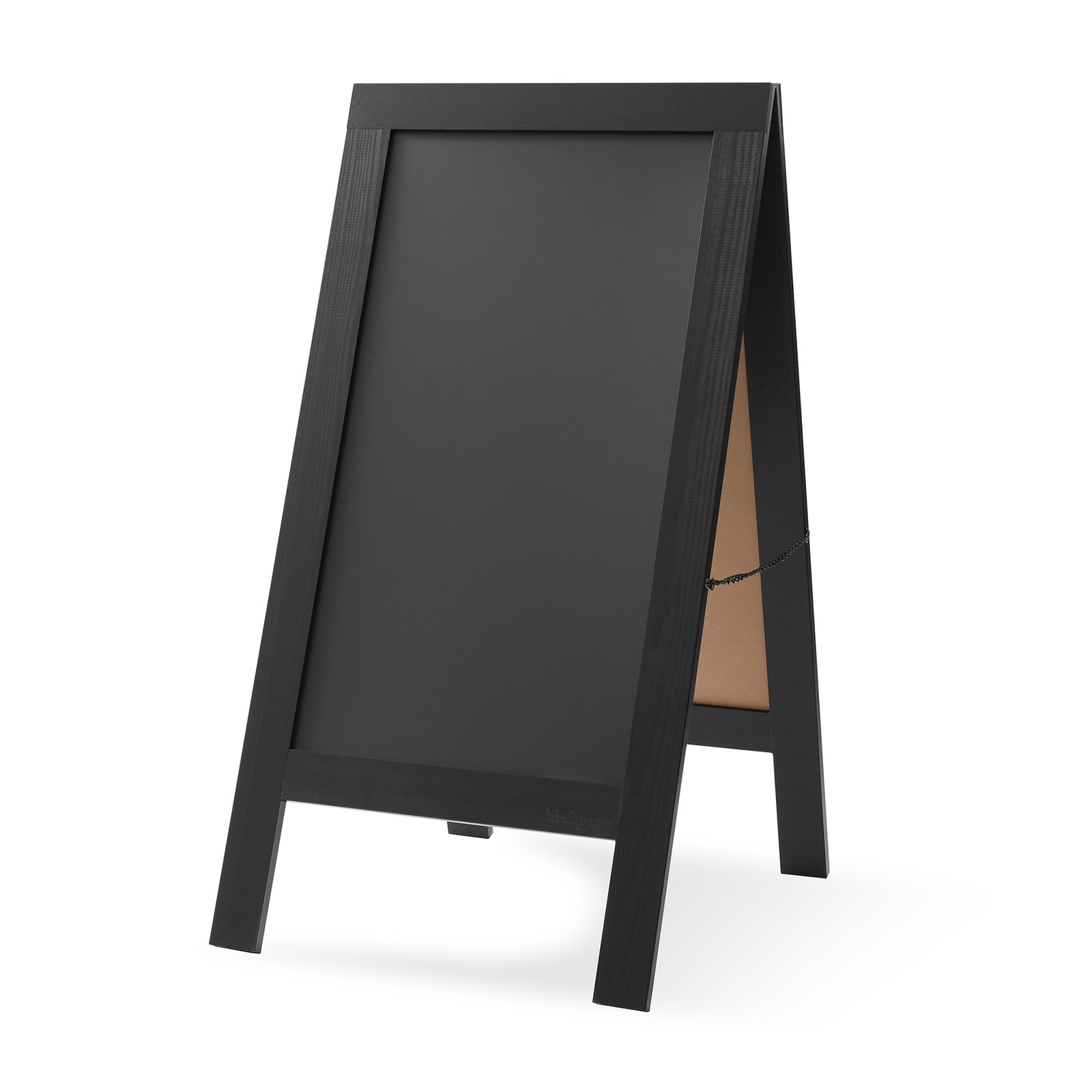 A Frame Chalkboard Sign, 40″x20″ Double-Sided Magnetic Menu Board, Black