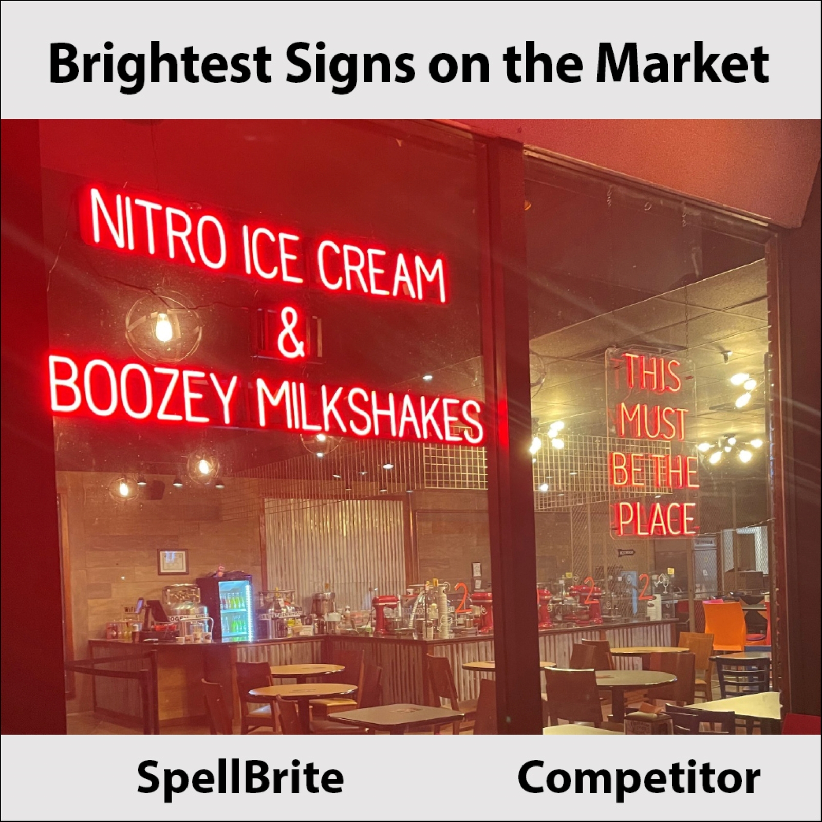SpellBrite CLEANERS Sign | Neon Cleaners Sign Look, LED Light | 30.8″ x 6.3″