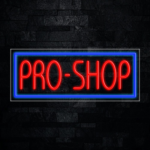Pro Shop LED Neon Sign 30″L x 12″H #31465