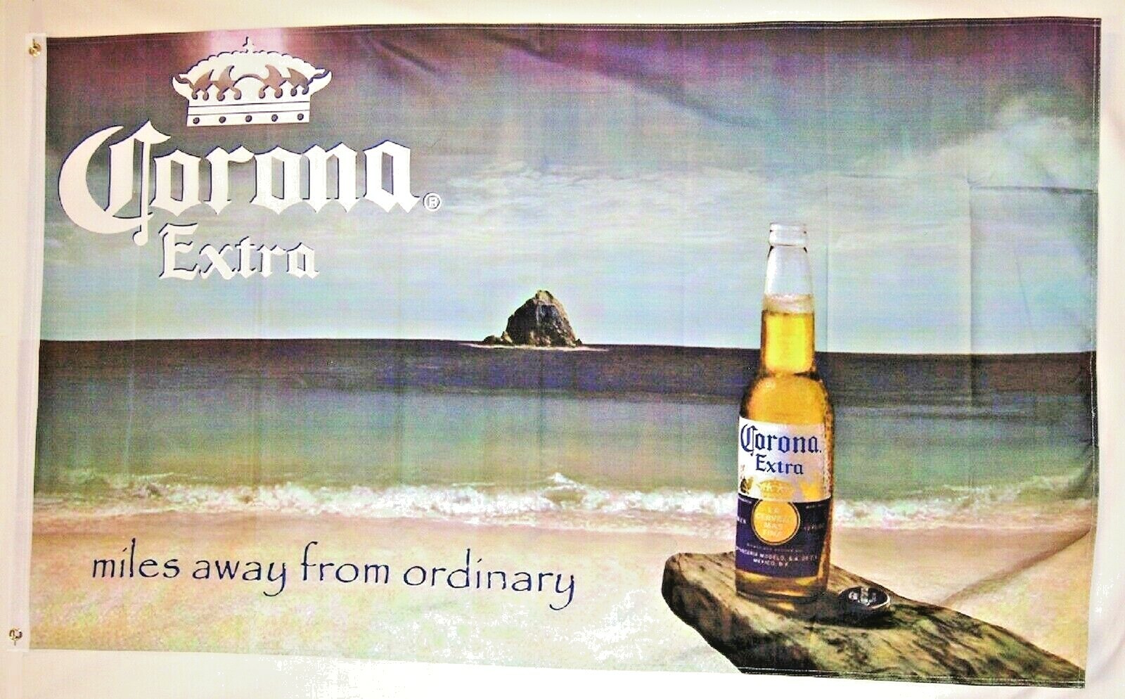 Corona Beach Flag 3′ X 5′ Premium Party Decoration Banner (USA Seller)