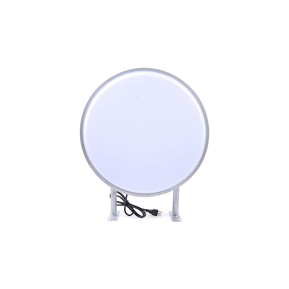 US Stock 20″ Round LED Light Box/Circular Projecting Lightbox/Signs Supply Blank