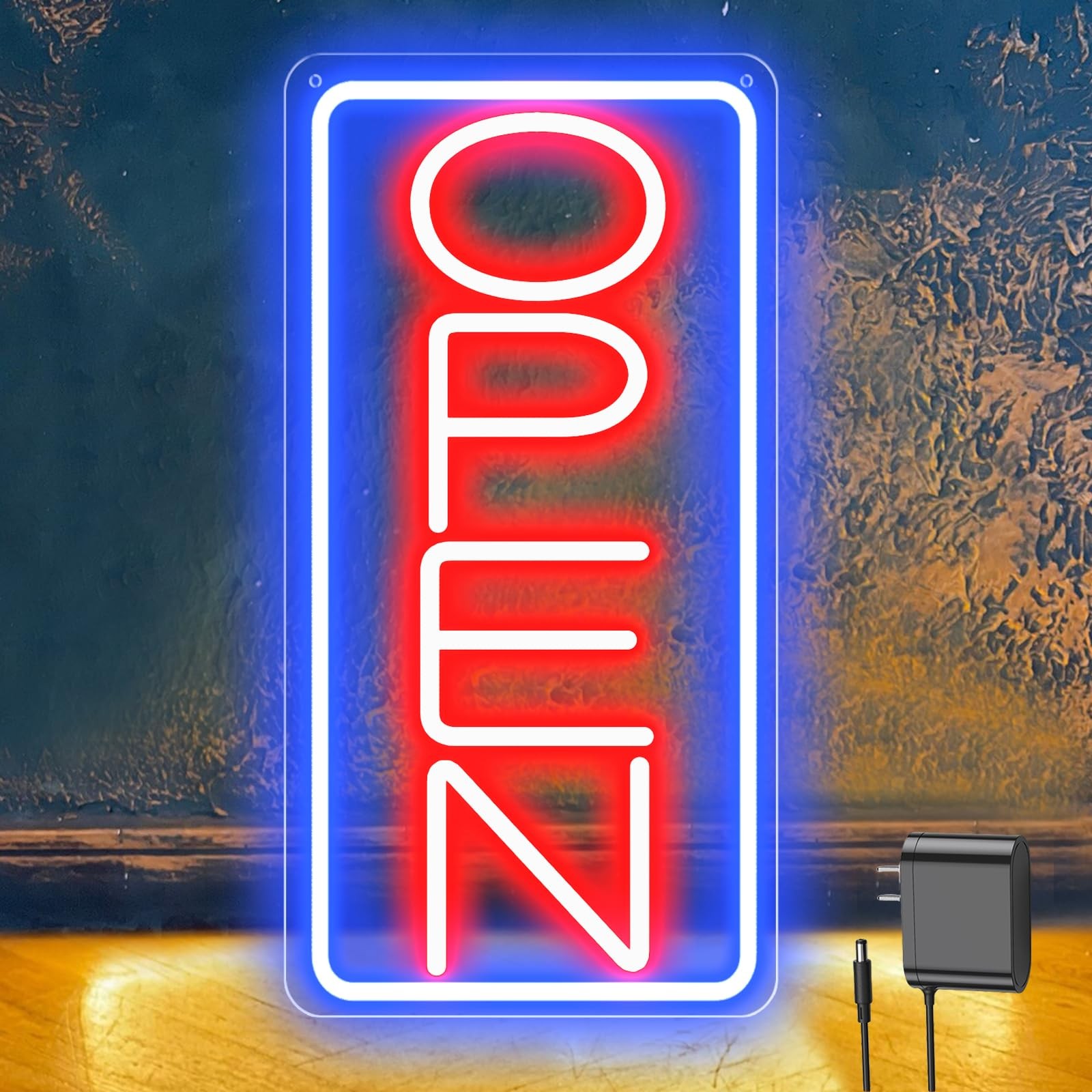 Kenfari 22 X 11 Led Neon Open Signs For Business Large Open Signs Plug In