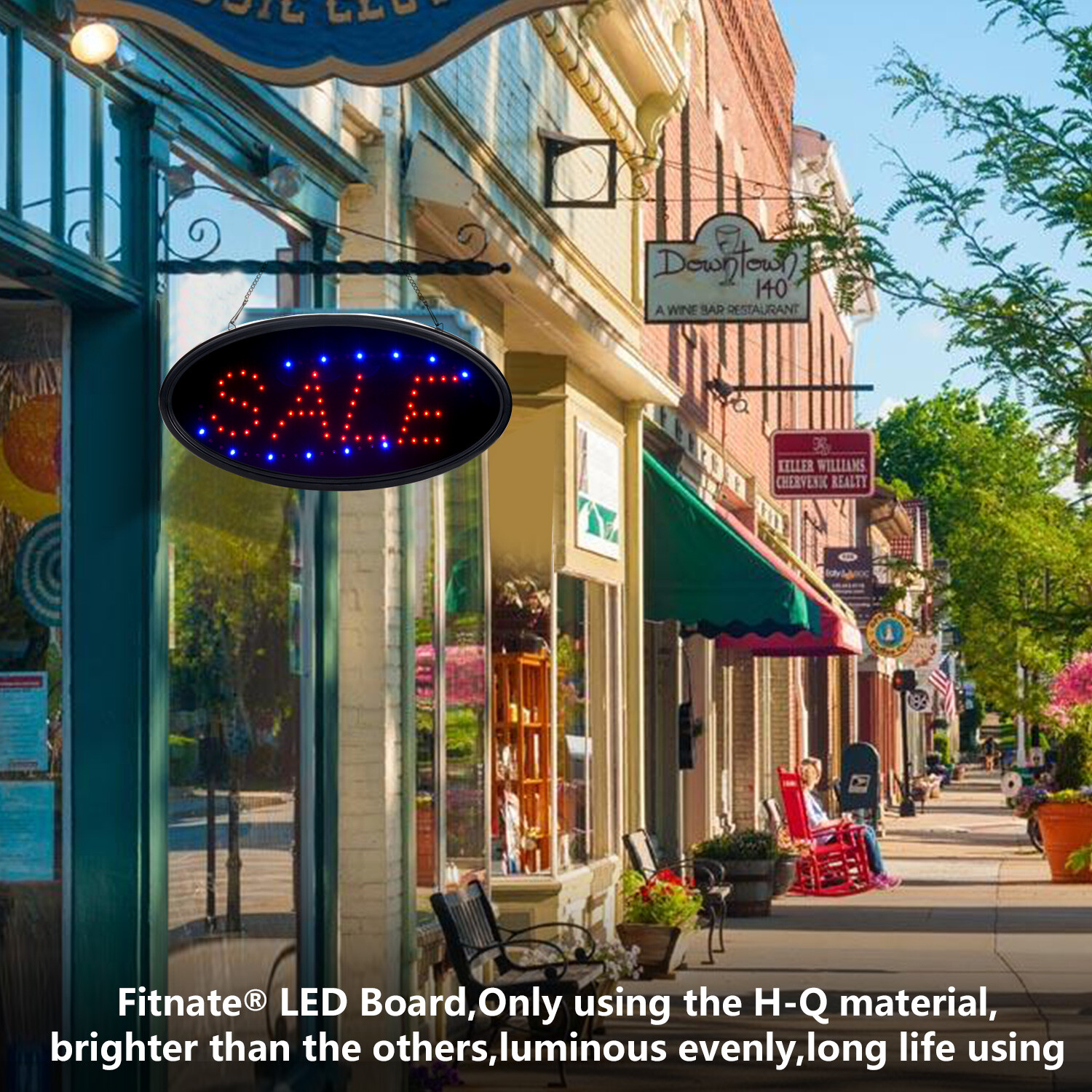 LED Neon SALE Sign Shop Light Electric Display Board Business Store Ultra Bright