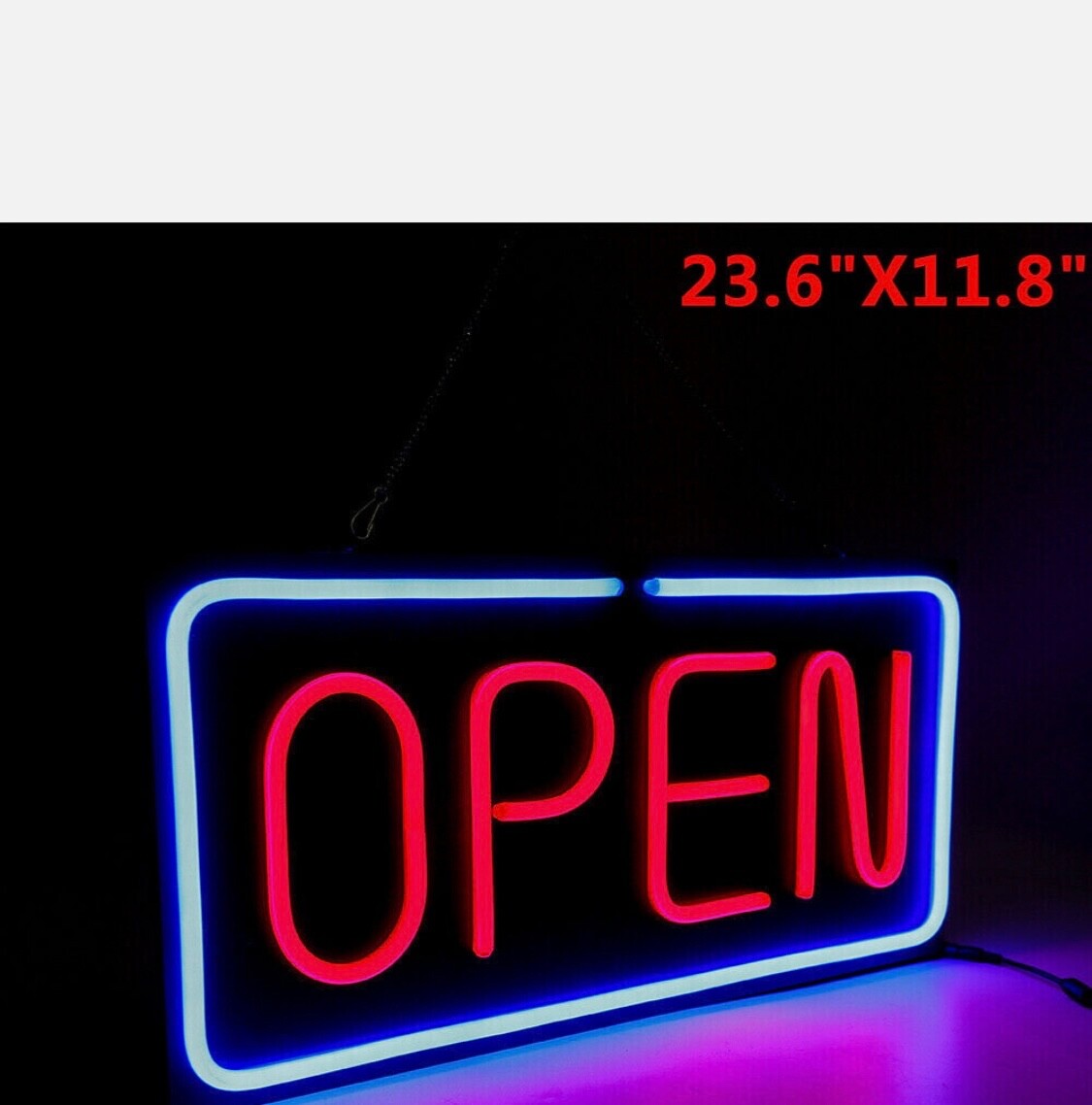 Pro-Lite LED Neon Store Window Open Sign