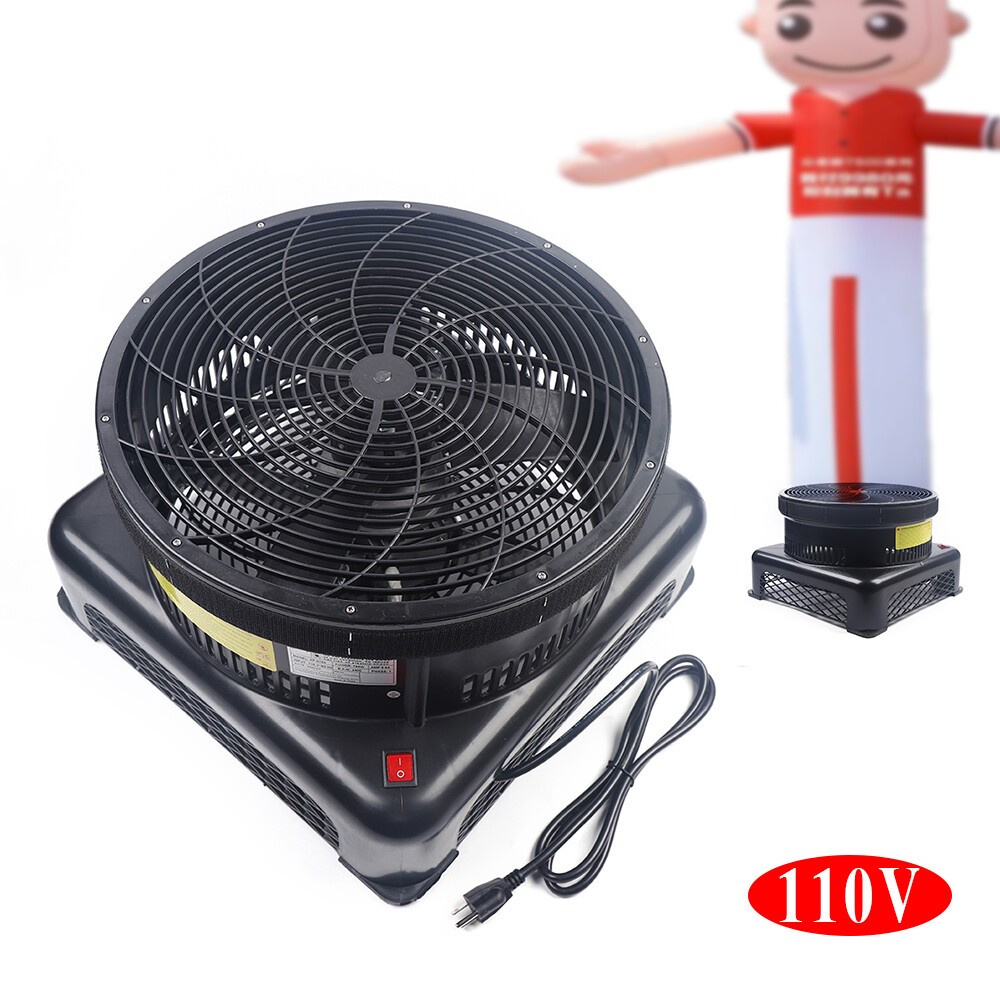 18In Air Blower Fan Fit Outdoor Inflatable Dancer Wind Tube Man Puppet Fly Guy