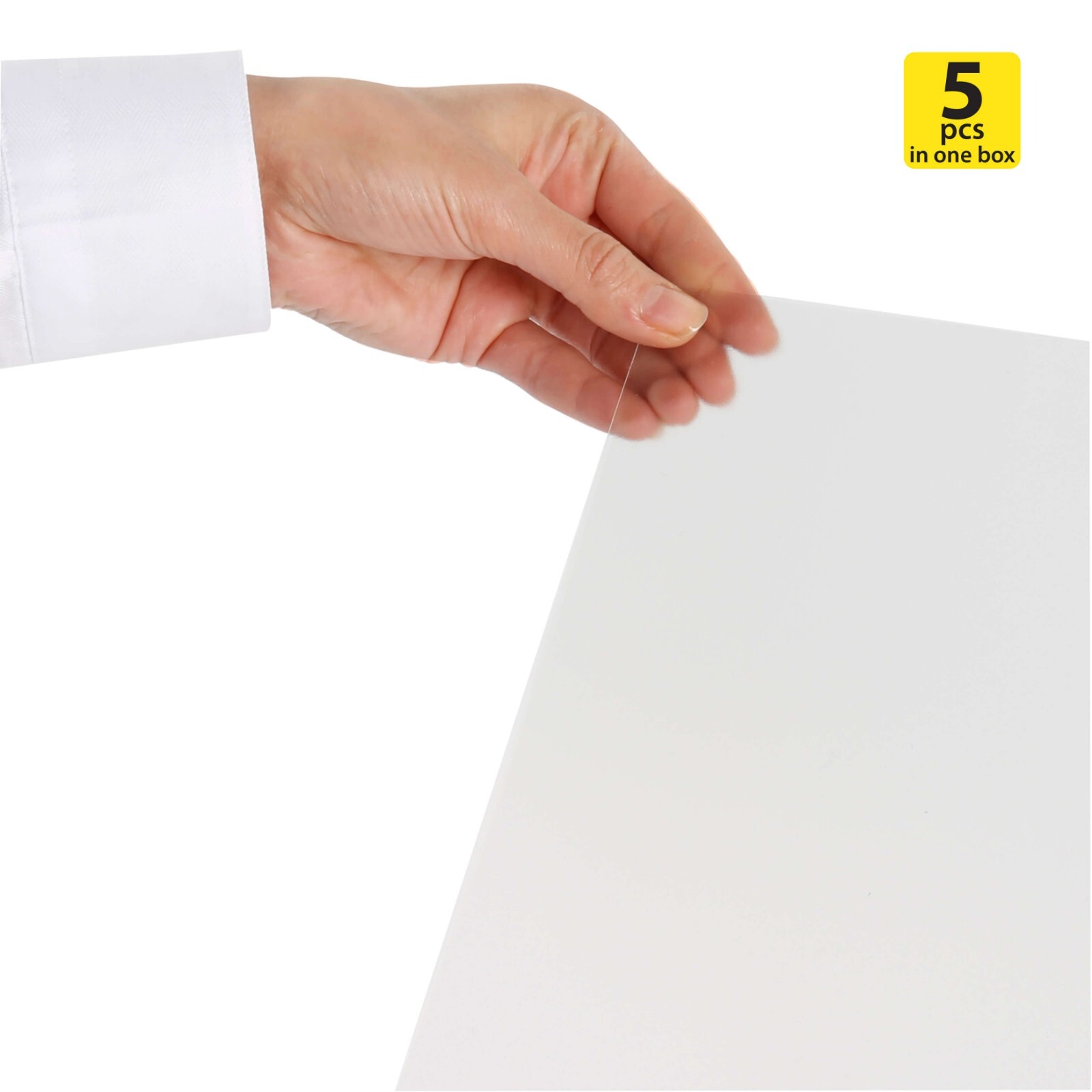 Anti-Reflex PET Cover 20×30″ Clear Lens for Business Slide-In Snap Poster Frames