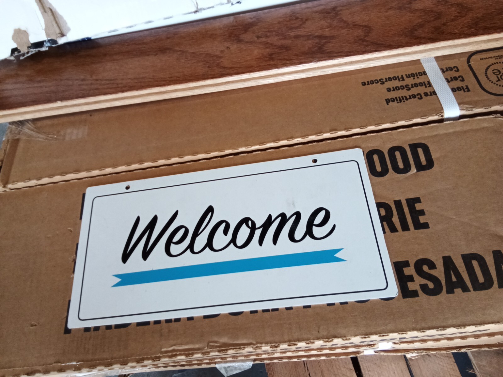 Hillman 5-in x 10-in Plastic Business Sign Model #843528