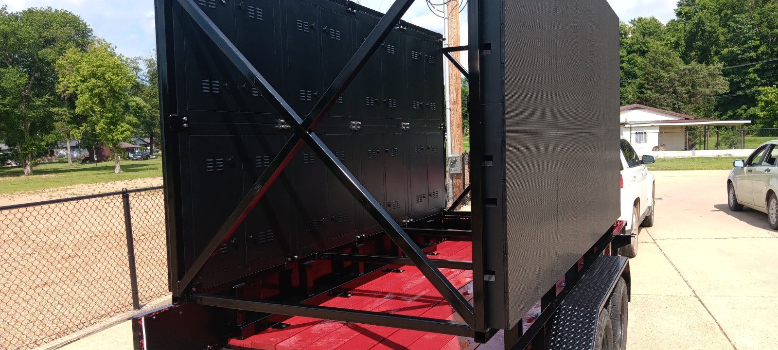 Custom Portable Double-Sided LED Video Trailer – 12’6″ x 6’3″