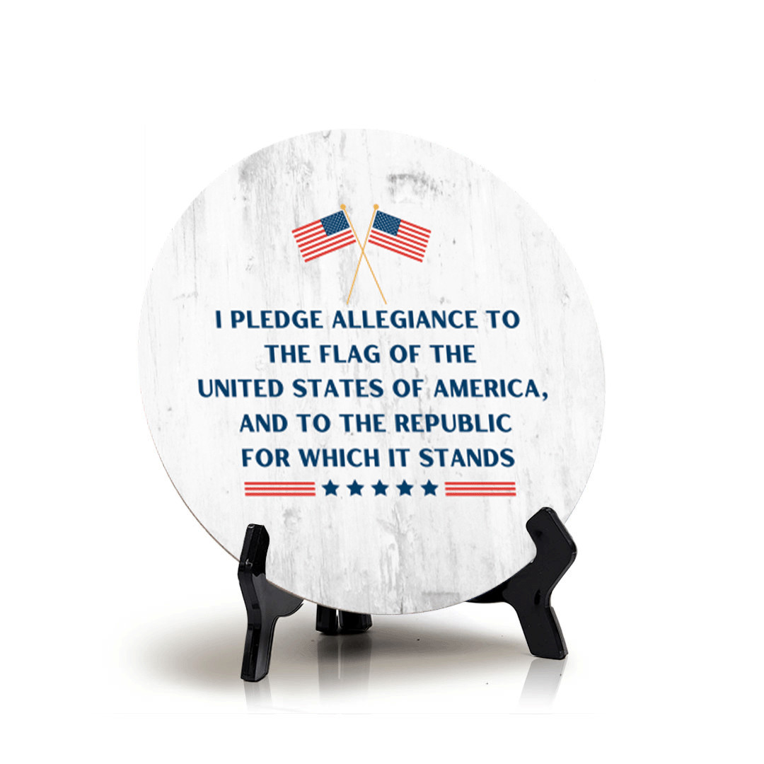 I Pledge Allegiance to the Flag of the United States of America, and to….