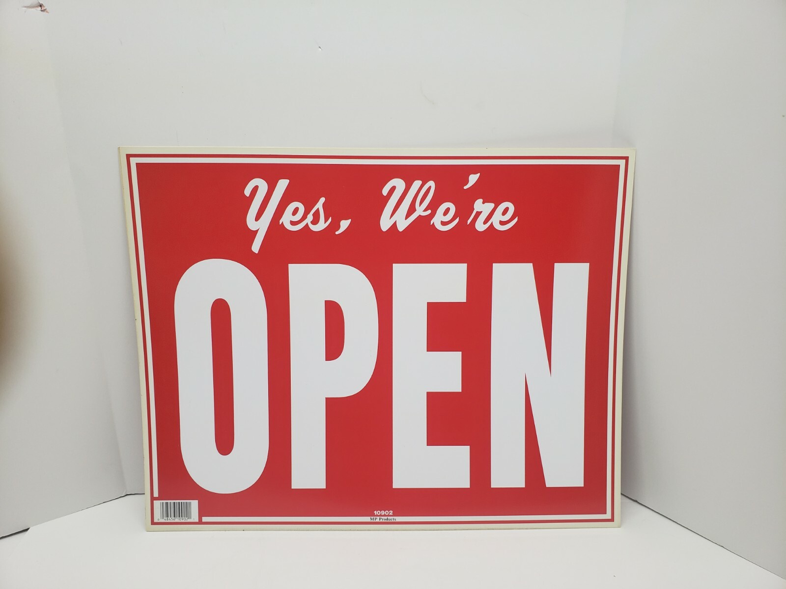Extra Large Yes We’re Open & Closed Window Sign, 15″ H x 19″ W