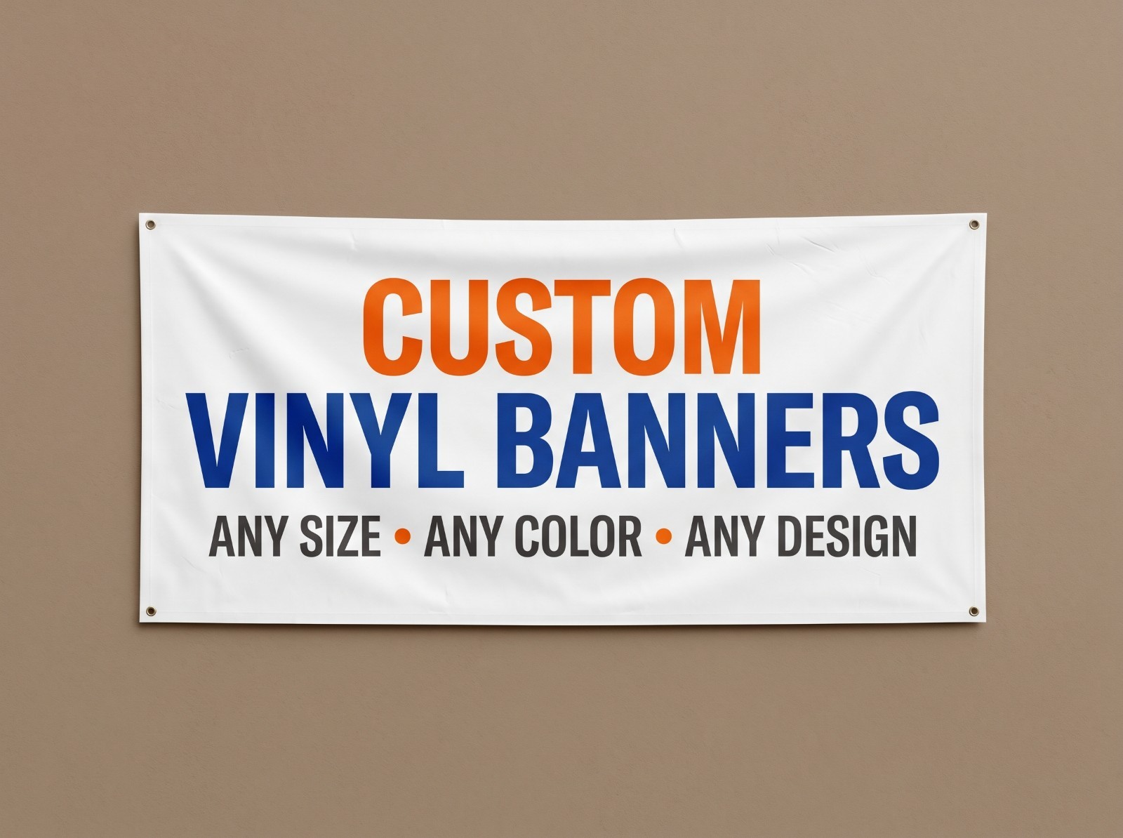 Custom Printed Banner – Outdoor Vinyl Sign for Business, Promotions & Events