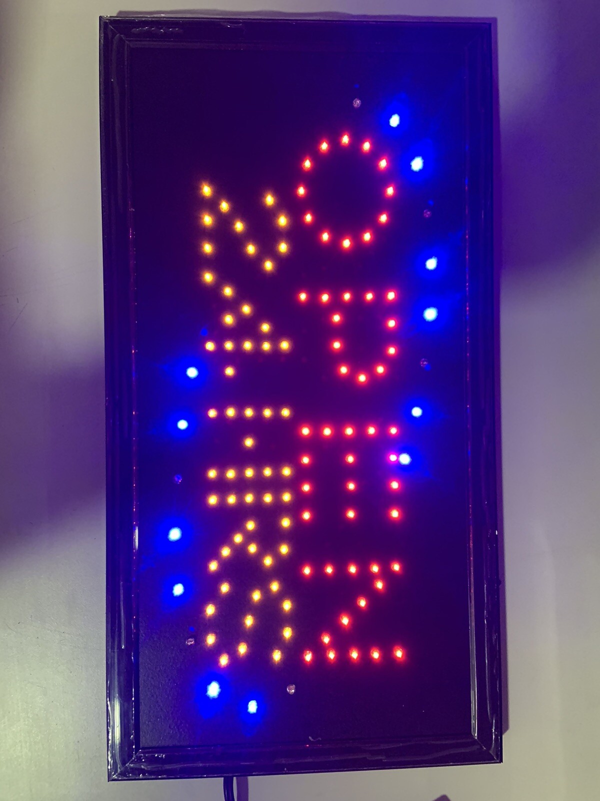 Animated Motion Running LED Business OPEN Sign + On/Off Switch Bright Light Neon