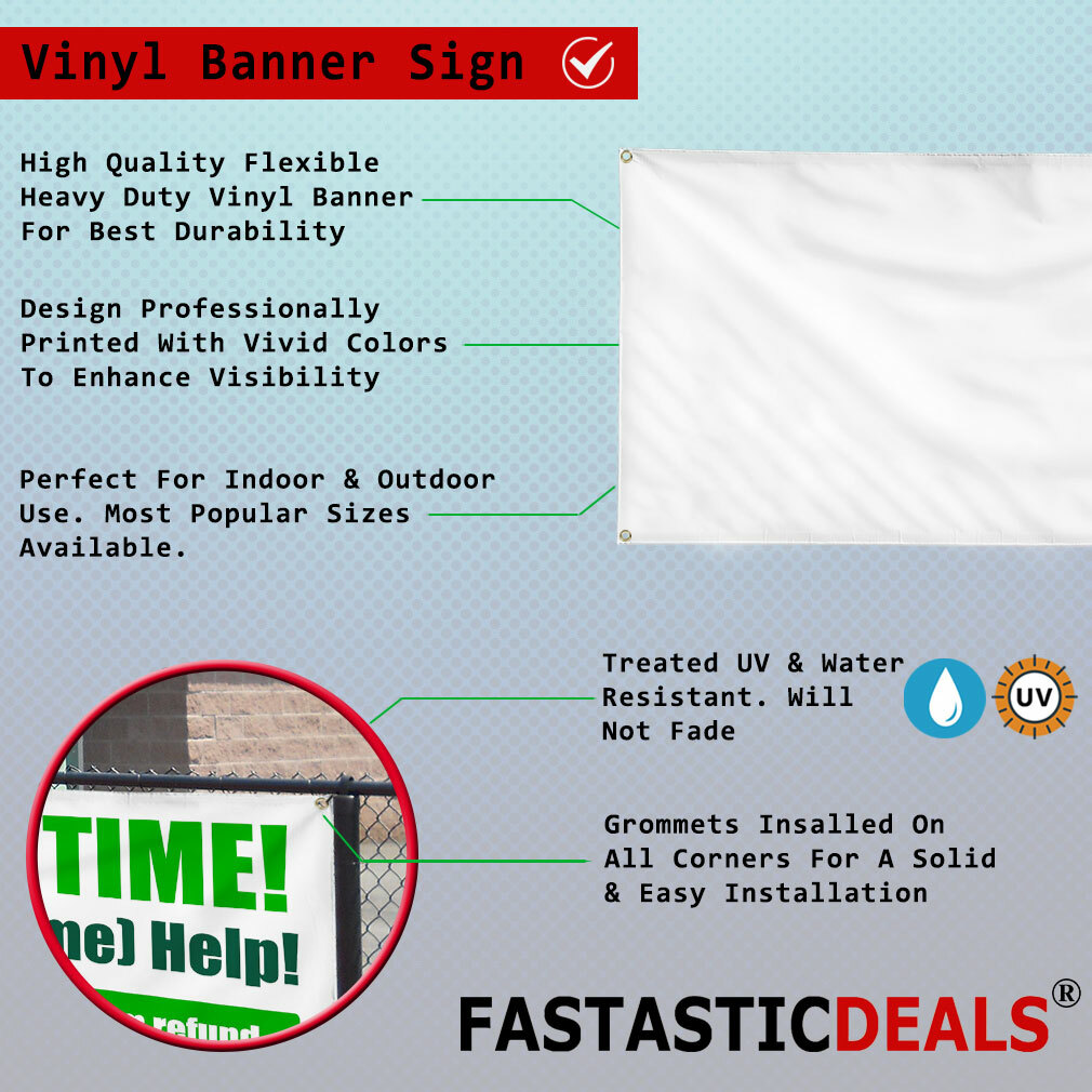 Vertical Vinyl Banner Multiple Sizes Iced Tea Food and Drink Restaurant and Food
